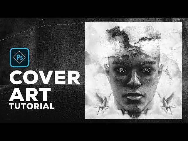 FREE PSD [ Photoshop Tutorial ] XXXTentacion - Album/Cover Art in Photoshop 2023 (Speed Art)