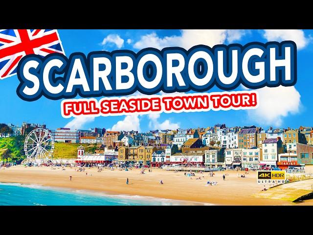 SCARBOROUGH | Tour of seaside holiday town Scarborough Town Centre, beach and Seafront