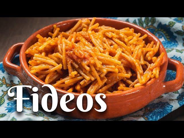 FIDEOS: Classic Mexican Comfort Food, Perfect in its Simplicity