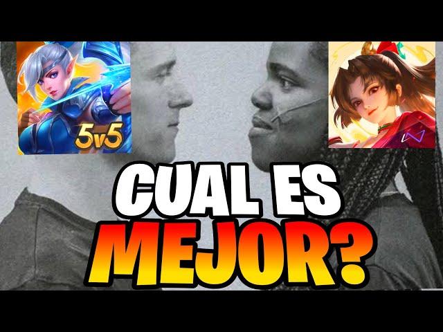 ES MEJOR HONOR OF KINGS (HOK) QUE MOBILE LEGENDS BANG BANG (MLBB) ? | LEO