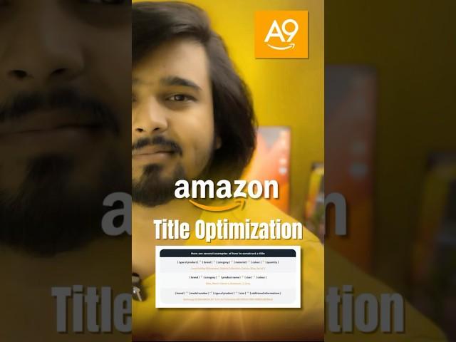 Title Optimization: Boost Your Amazon Product Rankings Instantly!