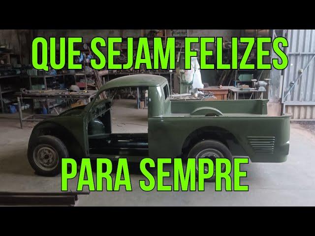 Fusca Pickup feito em casa (parte 78)