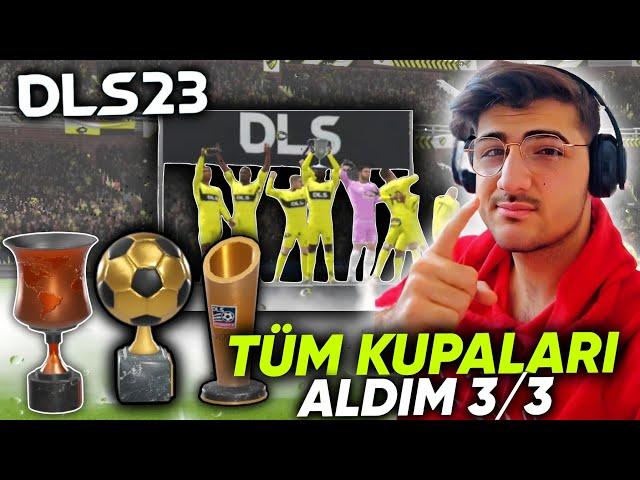 TÜM KUPALARI ALDIM!  SEZONU 3/3 KAPATTIK! | DLS 23