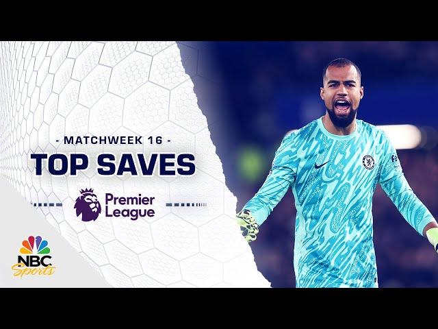 Top Premier League saves from Matchweek 16 (2024-25) | NBC Sports