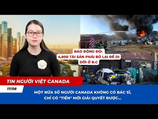 "TIỀN" mới có thể giải quyết được; HƠN 50% người Canada "KHÔNG CÓ" bác sỹ gia đình