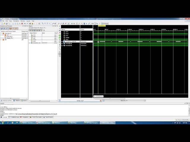 Verilog: Video Graphics Array Sync Timer