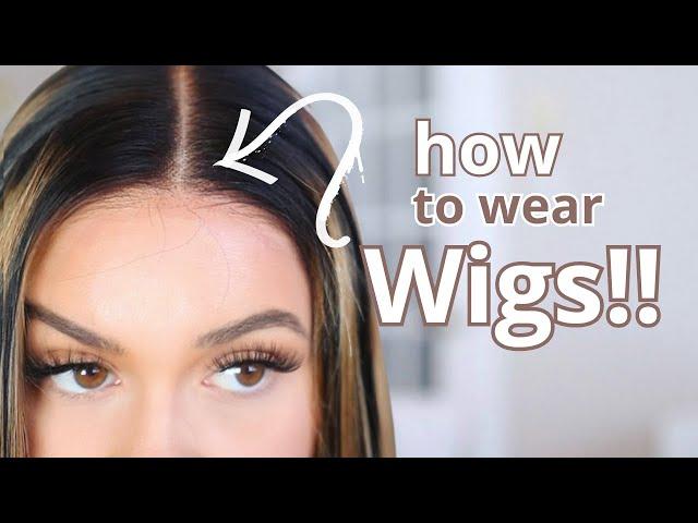 The only *WIG* tutorial you need (These tips took me years to find) Wear & Go Wig ft Jessies Wig