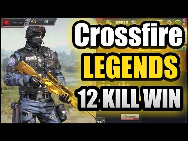 CrossFire Legends - Better Than PUBG Mobile & RULES OF SURVIVAL? - INSANE 12 KILL WIN