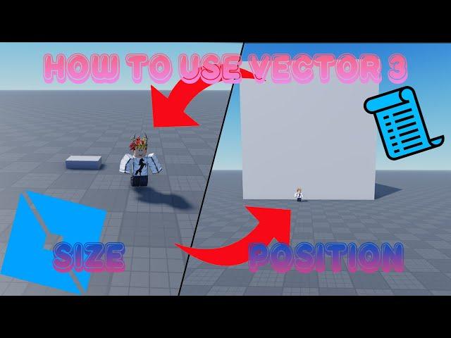 Roblox Studio Tutorial | How To Use Vector3 | Size & Position