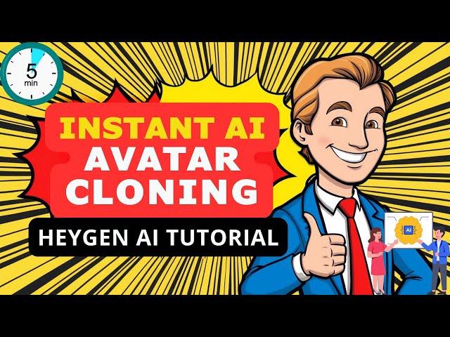 HeyGen AI Tutorial | How To Create an Instant AI Clone in 5 Minutes