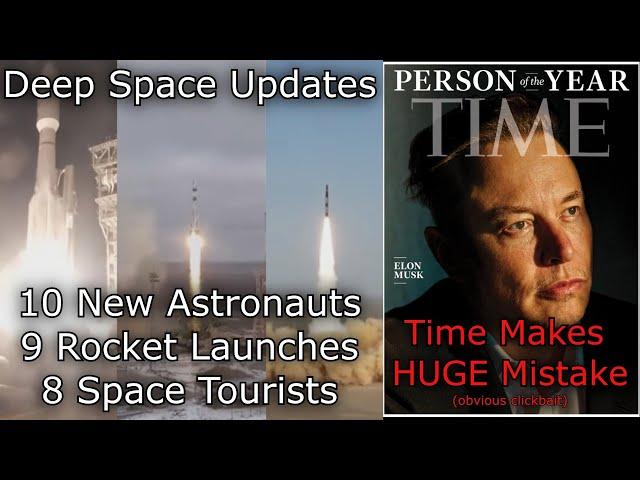 New Astronauts, New Spaceflight Records - Deep Space Update 13th December 2021