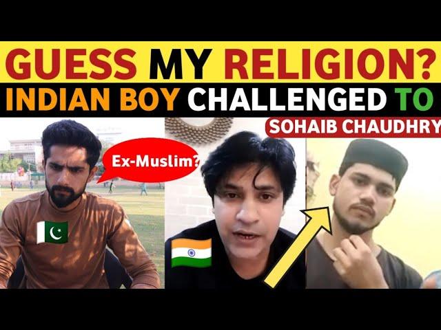 INDIAN BOY CHALLENGED SOHAIB CHAUDHARY | GUESS MY RELIGION | VIRAL VIDEO REAL ENTERTAINMENT TV