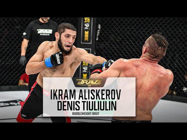 Denis Tiuliulin  vs Ikram Aliskerov | FREE MMA Fight | BRAVE CF 41