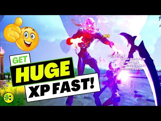 Level Up FAST in Fortnite!  Valhalla: Bossfight XP Map Guide