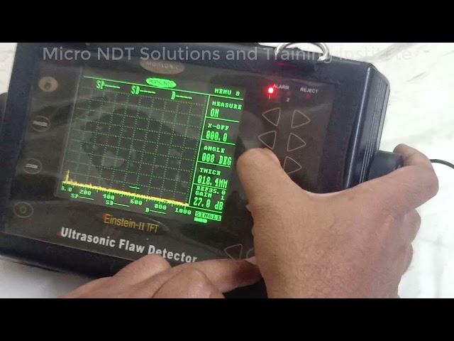 Basic Settings of Ultrasonic Flaw Detector for Plate Testing as per SA-578 | MICRO NDT