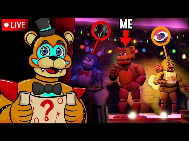 FNAF Youtuber Prop Hunt Game.. Ft. @Snaspey @Mr.Wigglesworth And More!