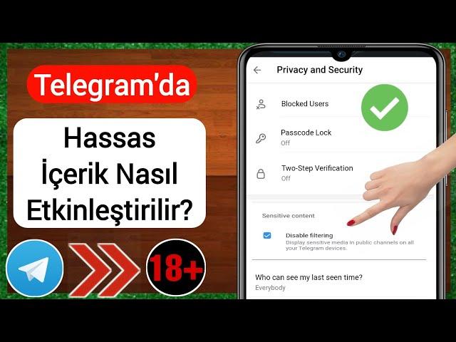 Telegram -iPhone'da Hassas İçerik Nasıl Etkinleştirilir | Telegram'da Hassas İçeriği Etkinleştirin