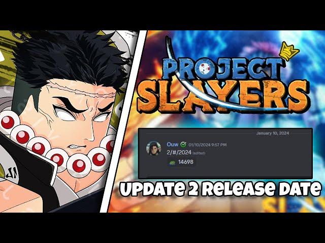 Project Slayers Update 2 CONFIRMED RELEASE DATE