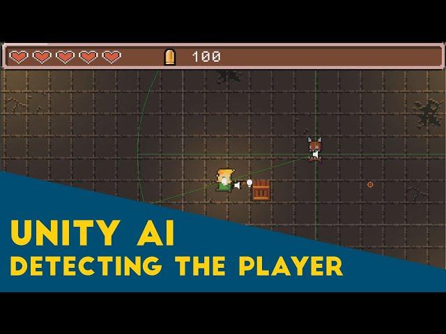 Making enemy AI detect the player in Unity 2D