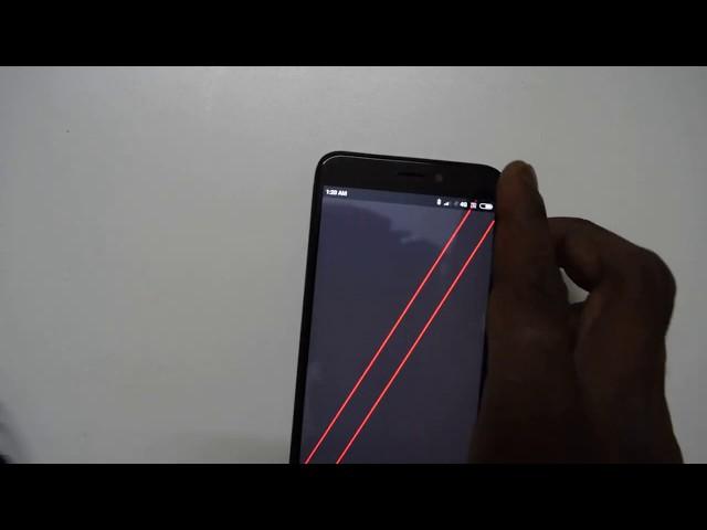 Redmi 4 Touch  Test