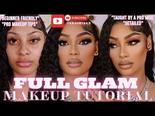 FLAWLESS FULL Glam Makeup Tutorial: Learn how to do it like a PRO