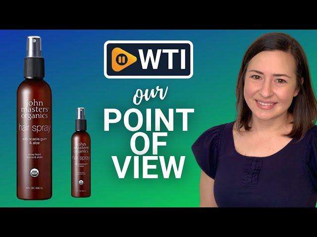 John Masters Organics Hair Spray | Our Point Of View
