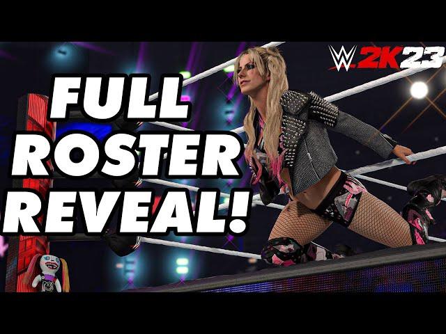 WWE 2K23 ALL New Superstars & Who is Missing! (Roster breakdown)