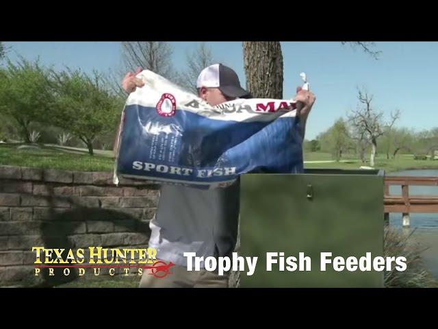 Directional Fish Feeders for Ponds and Lakes by Texas Hunter Products