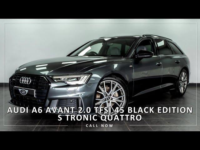 AUDI A6 AVANT 2.0 TFSI 45 BLACK EDITION S TRONIC QUATTRO #audicar #audi #audia6avant #audia6