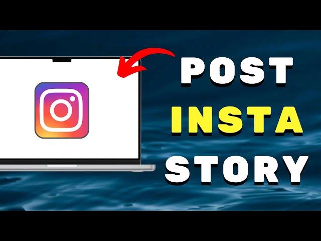 How To Post Instagram Story From Laptop/PC (EASY METHOD)