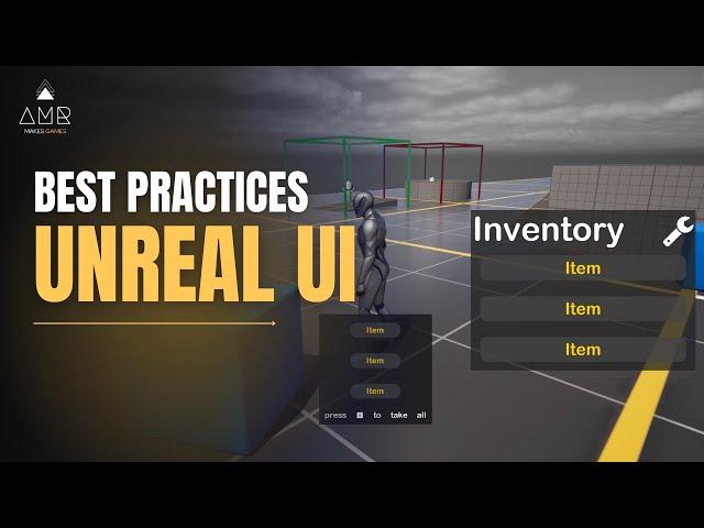 How to create Modular and Scalable UI systems in Unreal Engine