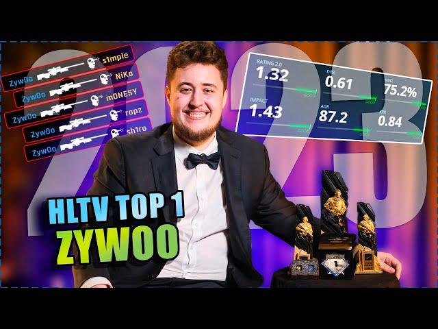 The best year for ZywOo | ZywOo TOP 1 highlights 2023