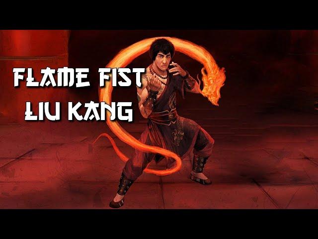 Let's Try Liu Kang (FLAME FIST)