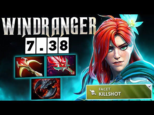 7.38 Windranger is Insanely OPOne Shot Power Shot 40Kills | Dota 2