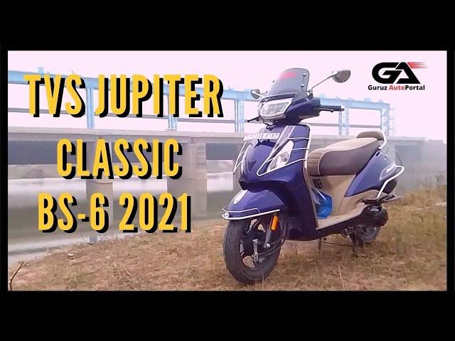 New TVS Jupiter Classic BS6 Review-2021