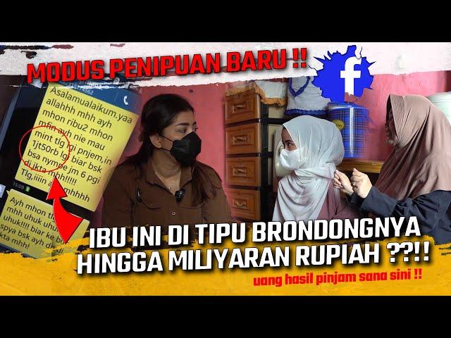 MENJALIN ASMARA LEWAT FACEBOOK !! IBU INI DITIPU SAMPAI MILIYARAN RUPIAH ??!!