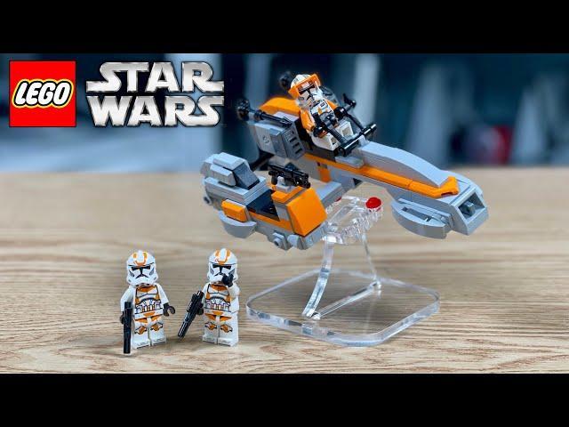 LEGO Star Wars 212th BARC Speeder with Sidecar Custom Set Review! | BattlePacks.net