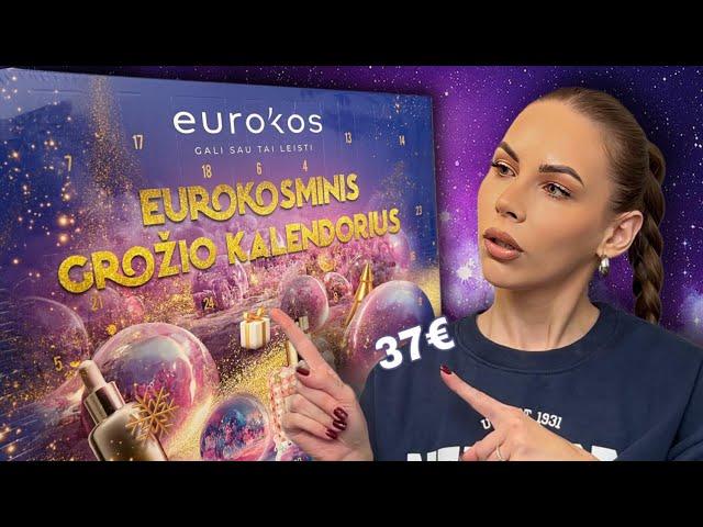 PAKUOJAM EUROKOS ADVENTO KALENDORIŲ + konkursas