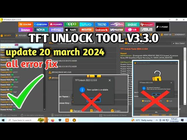 Tft unlock tool update problem fixed | tft unlocker tool free 2024 | best tool for frp unlock