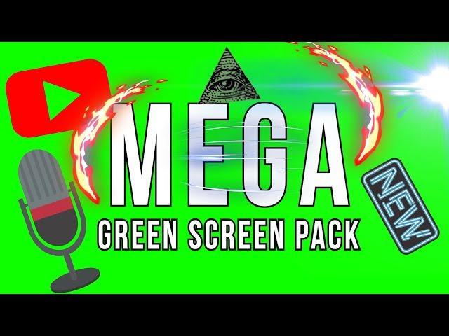 GREEN SCREEN - MEGA CHROMA KEY PACK