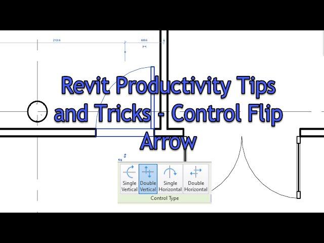 Revit Productivity Tips and Tricks - Control Flip Arrow