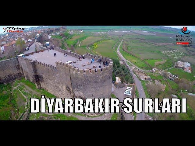 Diyarbakır Surları - Walls of Diyarbakir (from the air) TURKEY