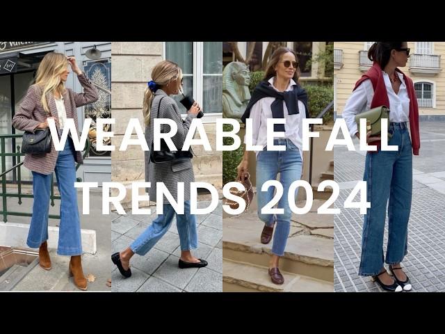 WEARABLE Fall Fashion Trends 2024 You Can Actually Wear! How To Dress Stylish This Fall (30+)