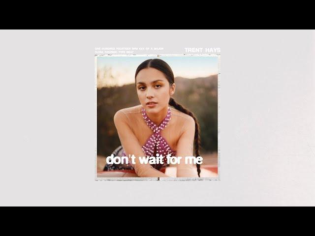 Olivia Rodrigo Acoustic Guitar Type Beat | "don't wait for me"