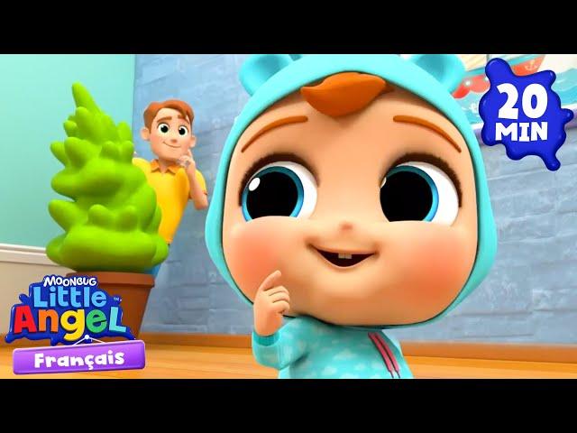 Bébé Louis Joue à Cache-Cache | Comptines avec Bébé Louis | Little Angel Français