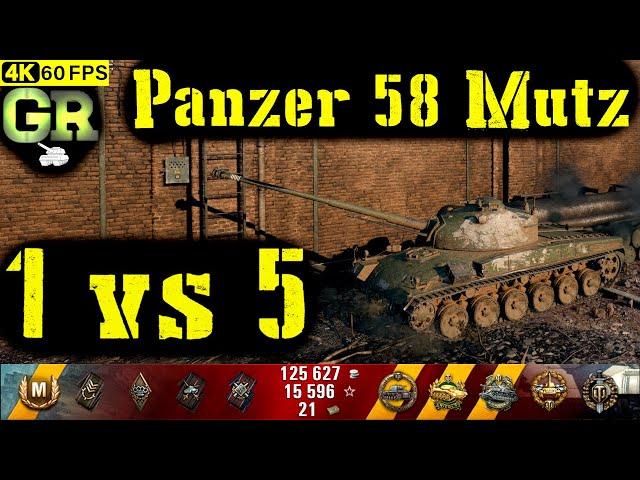 World of Tanks Panzer 58 Mutz Replay - 7 Kills 4K DMG(Patch 1.4.0)