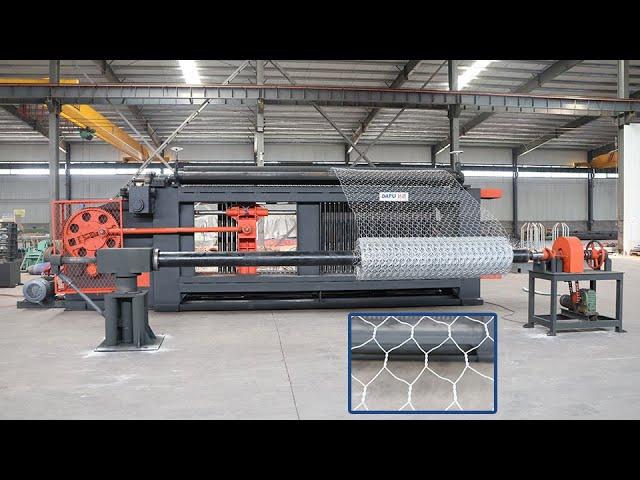 Gabion mesh machine sold to Brazil | DAPU Machinery