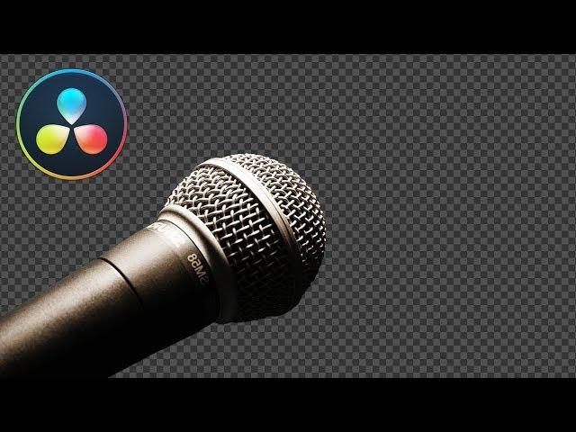 Export Audio With Alpha In DaVinci Resolve