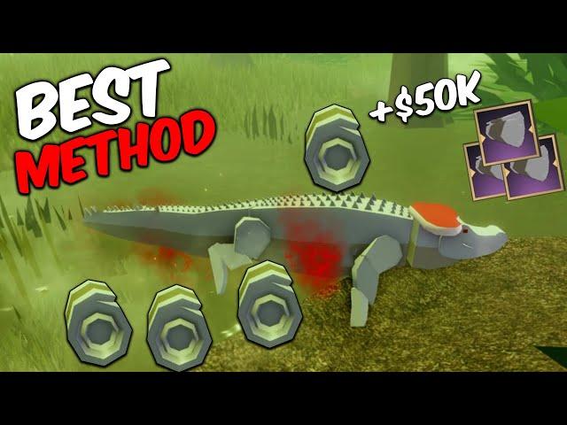 The BEST & FASTEST Method of Farming The Albino Gator In The Wild West!