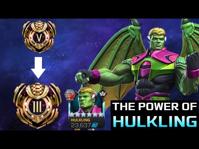 THIS RANKUP COMPLETELY CHANGED MY ACCOUNT: The Unbelievable Power of Hulkling! | Mcoc